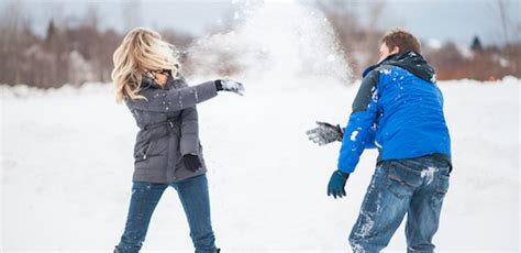 The Conditions Were Right For A Snowball Fight - p.s. That's Life!