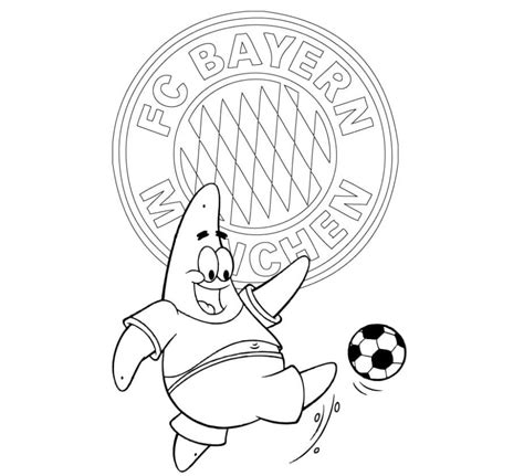 FC Bayern Coloring Pages