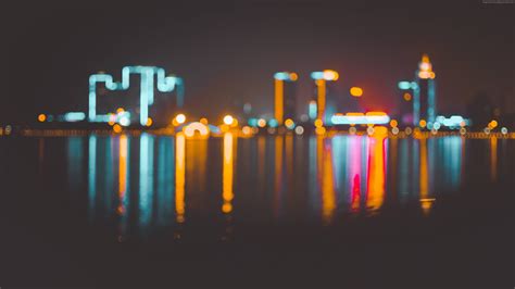 Wallpaper Blur, Bokeh, City, Night, 4K, 6K, Abstract Wallpaper Download - High Resolution 4K ...