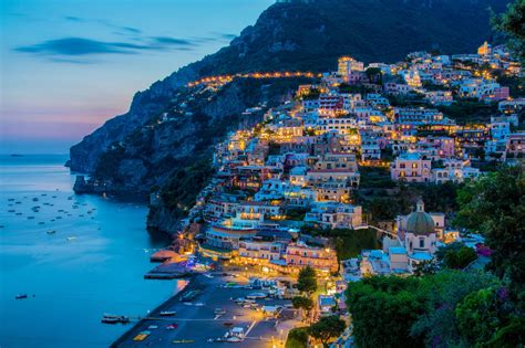 Positano, Italy (Sunset)