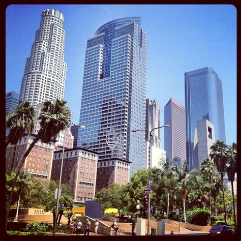 Skyscrapers in L.A. | Skyscraper, California, Los angeles