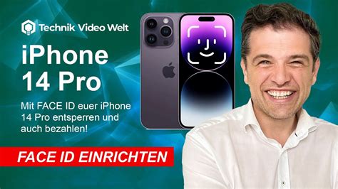 iPhone 14 Pro - Face ID einrichten • Tutorial - YouTube