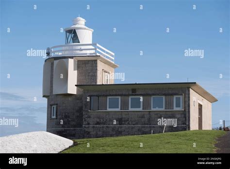 Bull Point lighthouse, Devon, UK Stock Photo - Alamy