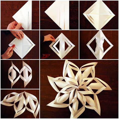 Wonderful DIY Easy 3D Paper Star Decoration