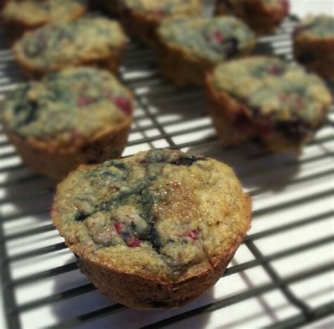 The Happy Runner: Triple berry low-sugar muffins.