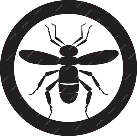 Premium Vector | Graceful mosquito mark mosquito silhouette emblem