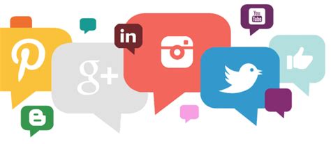 Social Media Icons and Digital Communication Clipart PNG | PNG All