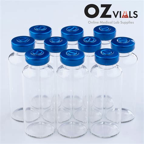 30ml Glass Vials Tubular 24x65mm Unsealed Unsterile Combo - OzVials