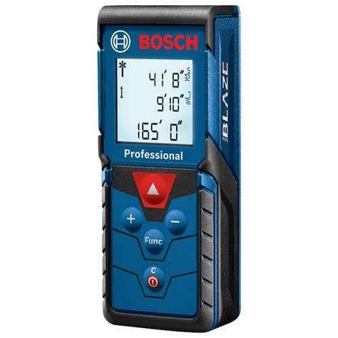 Bosch BLAZE One 165-ft Indoor Laser Distance Measurer with Backlit Display in the Laser Distance ...