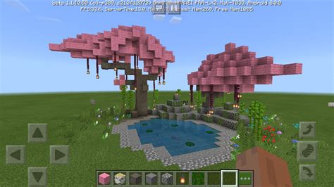 Cherry Blossom Tree Minecraft : Cherry Blossom Leaves Minecraft Pe ...