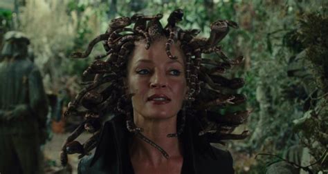 Uma Thurman as Medusa | Uma thurman, Medusa, Percy jackson