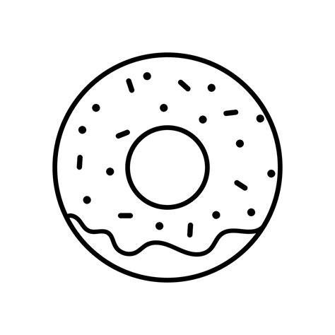 Dessert Clipart Black And White Donut Clip Art Black And White | The Best Porn Website