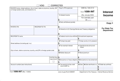 1099 Int Form 2023 - Printable Forms Free Online