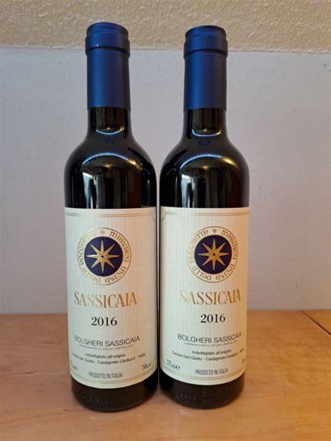 2016 Tenuta San Guido, Sassicaia - Super Tuscans - 2 Half - Catawiki