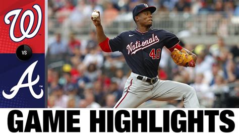 Nationals vs. Braves Game Highlights (8/07/21) | MLB Highlights - YouTube