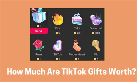 How Much Are TikTok Gifts Worth In 2023? - Attention Always