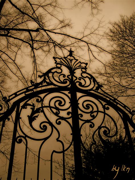 Cemetery Gates by LknPL on DeviantArt