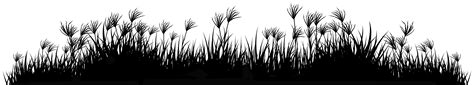 Silhouette Grass PNG Clipart | Gallery Yopriceville - High-Quality Images and Transparent PNG ...