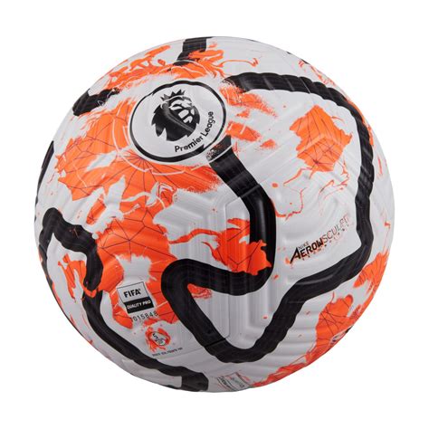 Bola de Futebol Nike Oficial Premier League 2023-2024 White-Orange ...