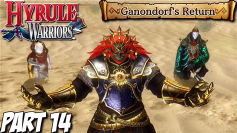 Hyrule Warriors Gameplay Walkthrough Part 14 - Ganondorf's Return - Wii ...