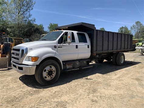 2011 Ford F-750 XL Single Axle Dump Truck - Cummins, Automatic For Sale ...