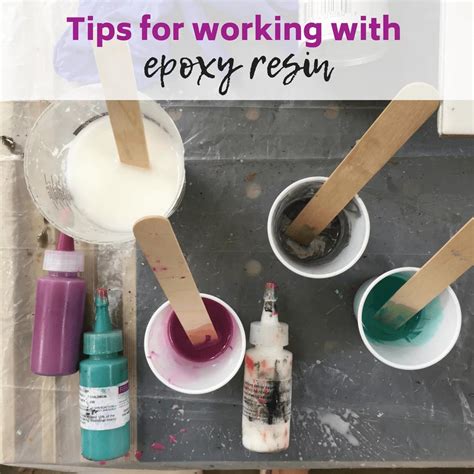 Tips for working with epoxy resin - Resin Obsession