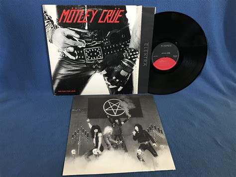 Vintage, Motley Crue - "Too Fast For Love", Vinyl LP, Record Album ...