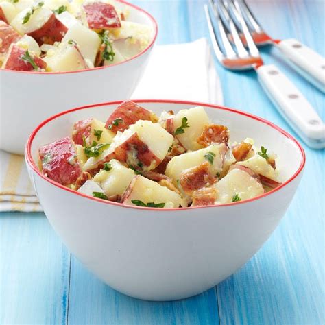 Quick Bacon Potato Salad Recipe | Taste of Home