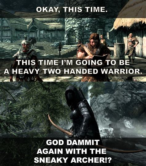 The same Skyrim meme we've seen 30,000 times, but if you don't upvote, God Howard will have your ...