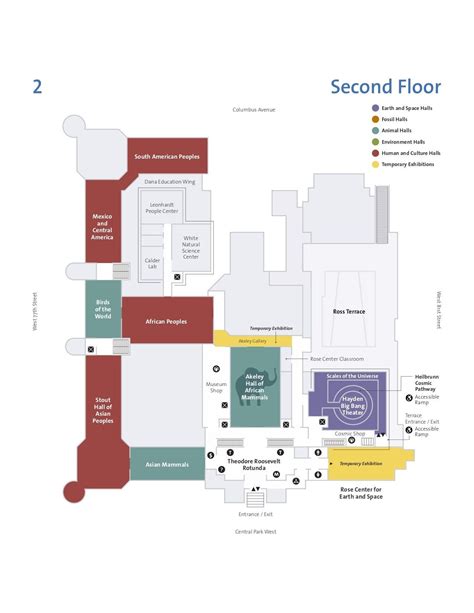 American Museum of Natural History Map - Guide maps online | Natural history, Updating house ...