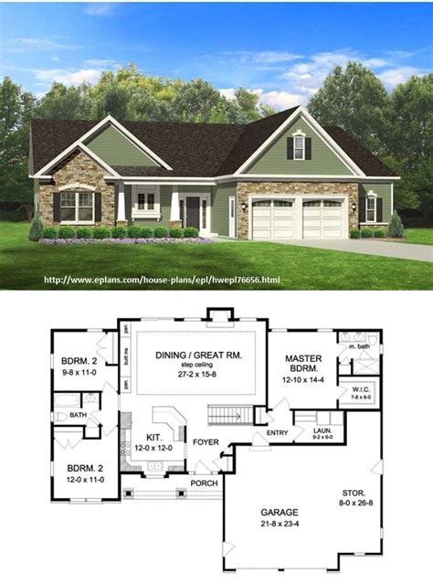 1600 Sq Ft Ranch House Plans With Basement - Openbasement