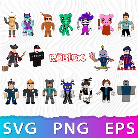 Roblox Character Svg Roblox Chill Svg Roblox Bundle Svg Files | Images ...