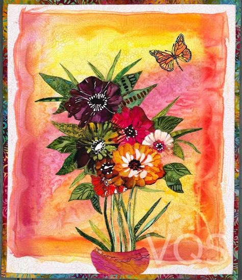 Linda's Flowers - Virtual Quilt Show