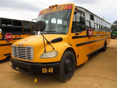 2008 THOMAS SCHOOL BUS, VIN/SN:4UZABRCSX8CY48294 - 49 PASSENGER, A/T, A/C