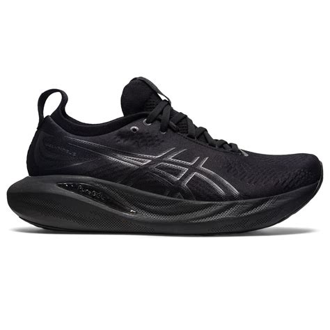 Asics Gel-Nimbus 25 Men's Running Shoes - Black/Black | Source for Sports