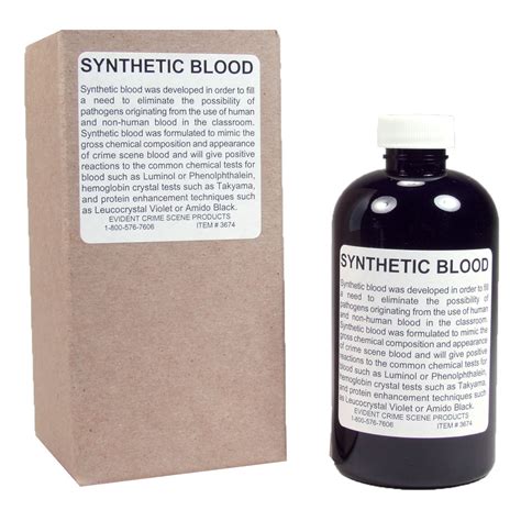 Synthetic Training Blood – Wsci-Technology