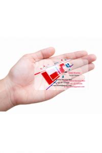 Transparent Business Cards | Template Business