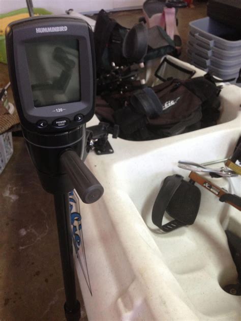 Kayak fish finder mount | Kayak fish finder, Kayak fishing, Kayaking