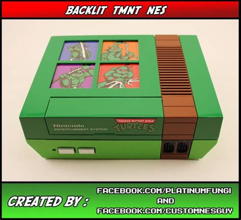 This Back-lit Teenage Mutant Ninja Turtles NES Mod is Spectacular ...