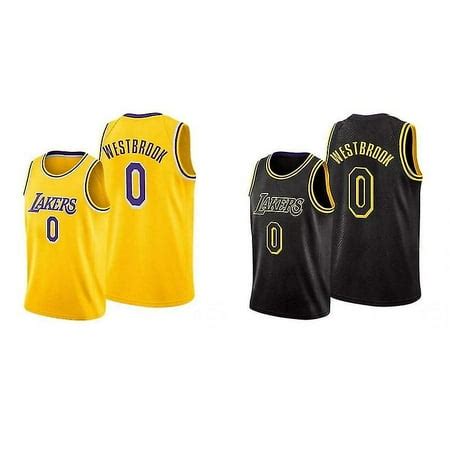 Nba Lakers Russell Westbrook Jersey Basketball Uniform Jersey | Walmart ...