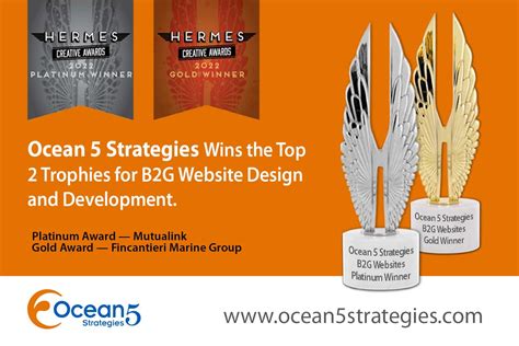 Best Government Contractor Website Design and Development Awards | Ocean 5 Strategies