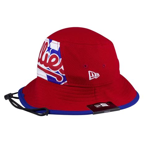 Philadelphia Phillies Liberty Bell Logo Red Bucket Hat – Cap Swag