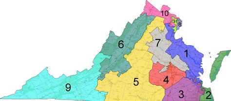 Virginia Planning District Map