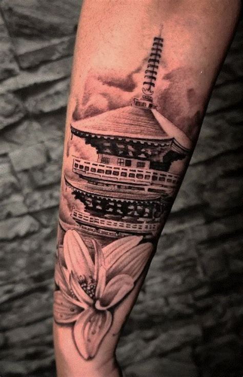 20+ Amazing Temple Tattoo Design with Meanings and Ideas - Body Art Guru