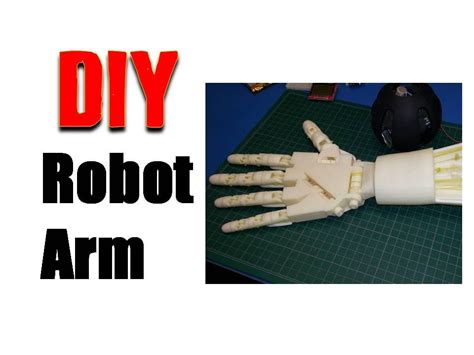 3D printed Robotic Arm Build- New Arduino | Robot arm, Humanoid robot ...