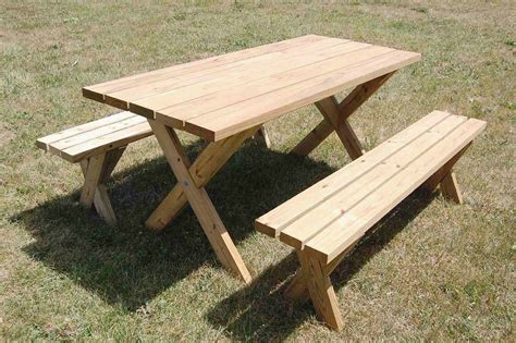 20 Elegant Picnic Table Plans Pdf | Diy picnic table, Picnic table ...