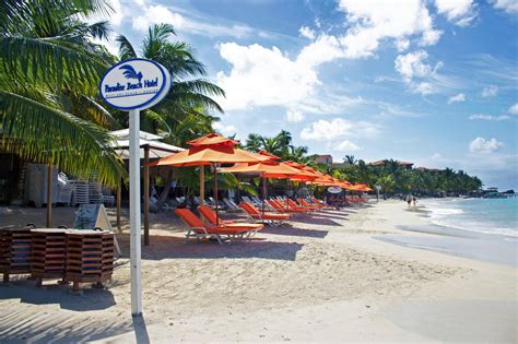 Solo con Paradise Beach Hotel podrás disfrutar de una hermosa playa de arena blanca en Roatán ...