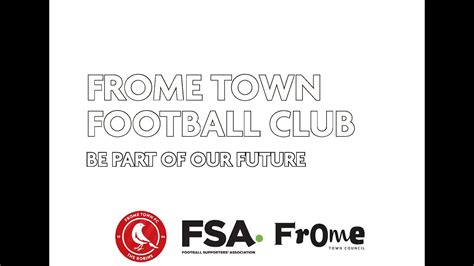 Frome Town Football Club meeting - 3rd October 2022 - YouTube