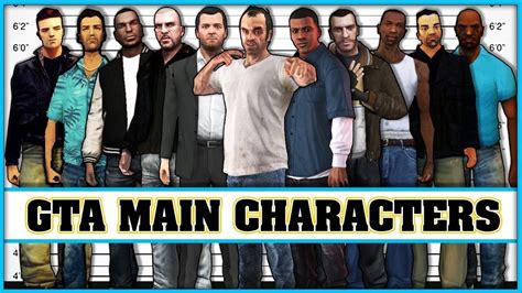 gta protagonists tier list - YouTube