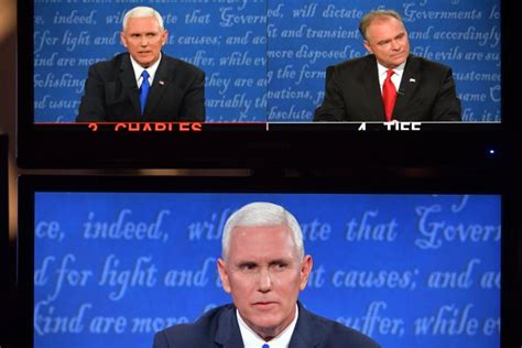 Tim Kaine and Mike Pence share the stage at vice presidential debate - UPI.com